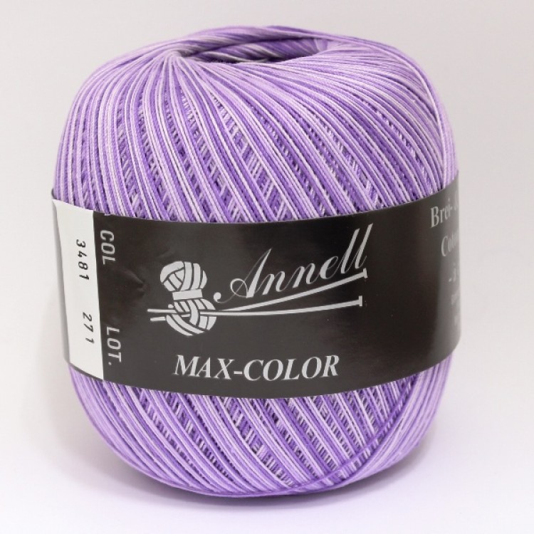 Brei-/Haakgaren Annell MAX COLOR