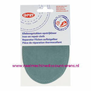 OPRY ELLEBOOGSTUKKEN BLAUW-GRIJS
