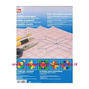 Sjablonenvellen 1/4 inch prym art. nr. 611148 - 10197