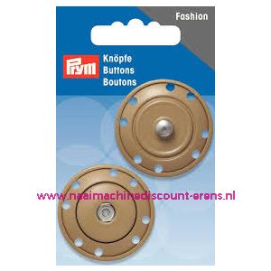 Drukknoop 35 Mm beige prym art.nr. 341831