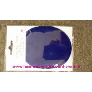 Kobalt blauw Rib Fluweel Elleboogstuk - 10336