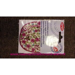 OPRY lila-groen bloem kniestuk - 10342