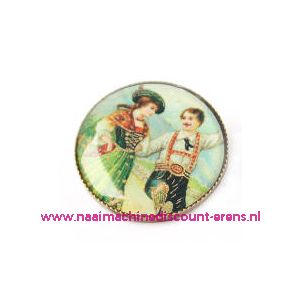 Knöpfe . Postkartenmotive . Art-Nr. 2916-48/40" 6 Stuks - 10486
