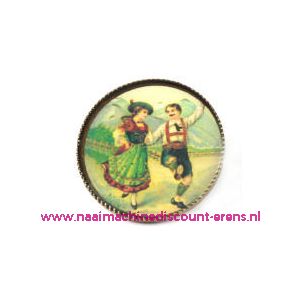 Knöpfe . Postkartenmotive Art-Nr. 2585-48/44" 6 Stuks - 10487