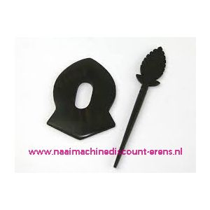 Decoratieve sluiting voor o.a. breiwerken Prym art.nr. 417752