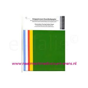 Knippatronen Doordrukpapier 5 Kleuren