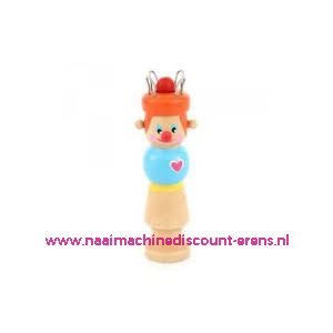 Punnikpopje Hout Beschilderd Annette art. nr. 38000.002 - 10810