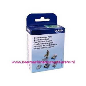 Brother XF7598-001 assorti 5 naaimachinevoetjes / 010948