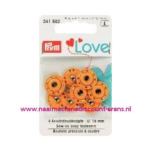 Prym Love Aannaaidrukknopen GEEL art.nr. 341882 