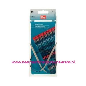 Rondbreinaalden Alu Grijs 40Cm 5,50 Mm Prym art. nr. 211360 / 001180