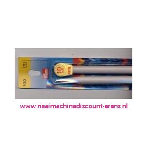 Breinaalden Kst Grijs 40Cm 10,00 Mm prym art. nr. 218232 / 001185
