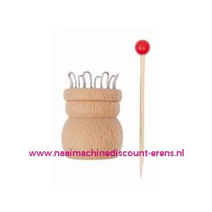 Rico Punnikpopje - Hout - 8 Haken art.nr. 38001.008