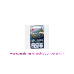 Linnen knopen 14 Mm 20 stuks wit Prym art.nr. 301243 
