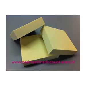 Schuim rubberplaat Polyester dik 5 Cm 80 x 80 Cm - 12363