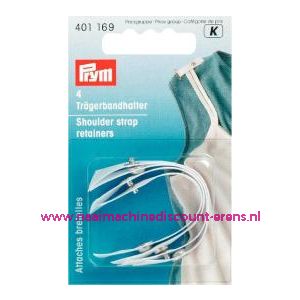 Schouderbandhouders Wit Prym art. nr. 401169 - 1334
