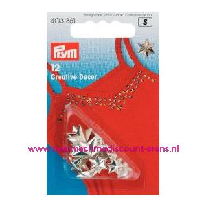 Siernieten Ster 3 Groottes Ass.Om Op Te Steken art.nr.403361 - 1346
