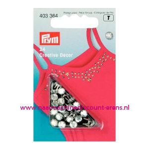 Creative Decor Strasstenen Zilver prym art. nr. 403364 - 1348