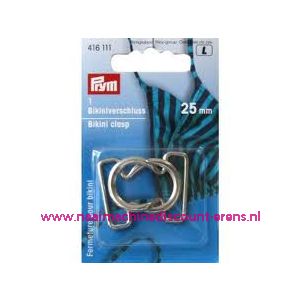 Ceintuur-En Bikinisl. St Zilverkl. Lusvorm 25 Mm prym art.nr. 416111 
