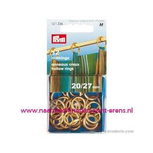 Gordijnringen Ms Goudkleurig 20/27 Mm prym art. nr. 521336 - 1415