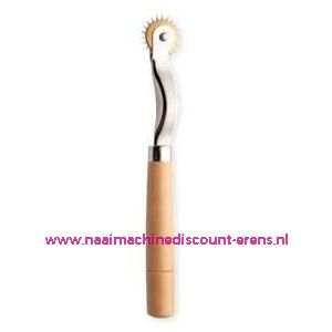 Radeerwieltje Met Houten Handgreep Prym art. nr. 611276 - 1451