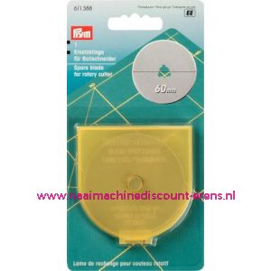 Reservemesje voor Rolmes Jumbo 60 Mm Prym art. nr. 611388