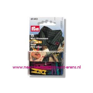 Miniknijpers Kunststof Kleuren Ass. 25 Mm art. nr. 611410 - 1478