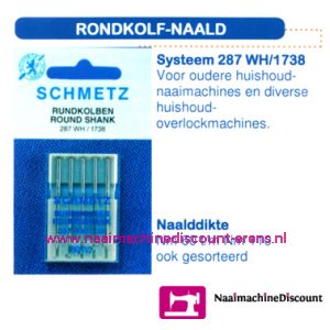 Rondekolf Naald 287 WH/1738-80 - 1729