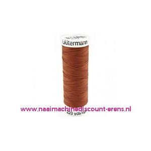 Gutermann naaigaren 649 (donker terra) - 1875