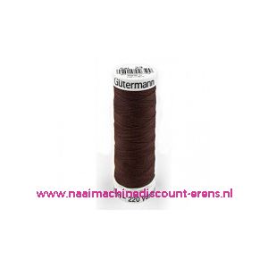 Gutermann naaigaren 023  (donker bruin) - 1880