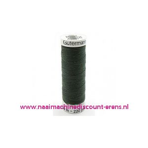 Gutermann naaigaren 302 (donk.oud groen) - 1888