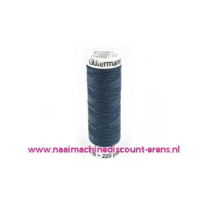 Gutermann naaigaren 435 (grijs blauw) - 1963