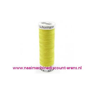 Gutermann naaigaren 580 (geel groen) - 1972