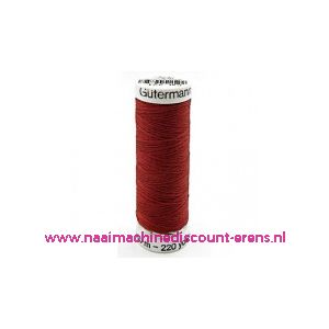 Gutermann naaigaren 221 (donk.oranje rood)) - 2062