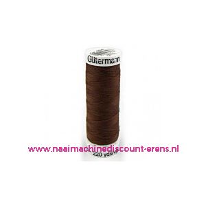 Gutermann naaigaren 694 (middel bruin) - 2086