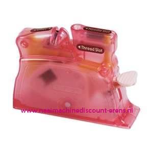 CLOVER automatische draadinrijger kleur "ROSE"