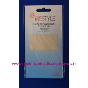 Reparatiedoek CREME 11 x 25 Cm - 2554