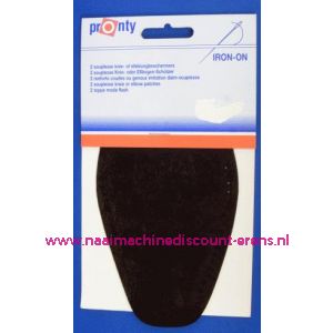 Elleboogstuk DONKER BRUIN 9 x 18 Cm - 2595