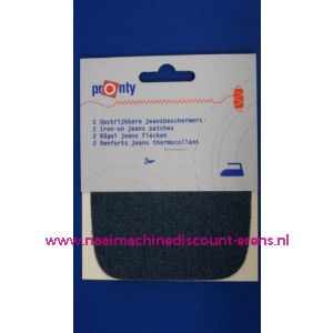 Kniestuk MEDIUM JEANS 11 x 10 Cm - 2620