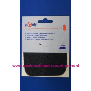 Kniestuk DONKER JEANS 11 x 10 Cm - 2621