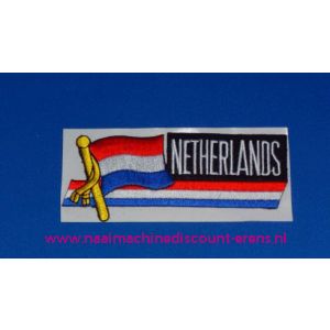 Netherlands + Vlag - 2795