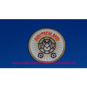 Deutschland Voetbal Logo Rond - 2796