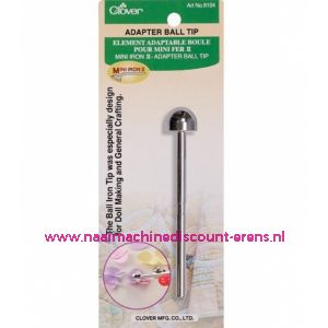  Clover 9104 ministrijkijzer " opzetstuk bal "