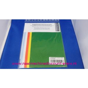 Kopieerpapier 5 kleuren 170 Mm x 500 Mm
