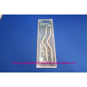 Kabelnaalden Alu grijs 5.0+6.0 Mm / 003027