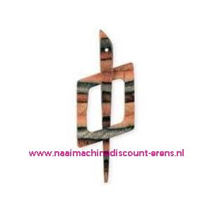 Decoratieve sluiting voor o.a. breiwerken Prym art.nr. 417743 