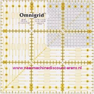OMNIGRID / PRYM Vierkant Liniaal 15x15cm Prym art.nr. 611306