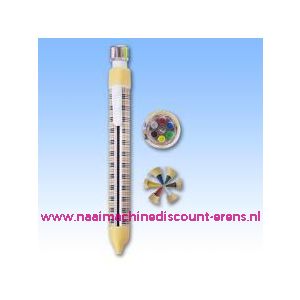 Krijtpen met 6 kleuren Colorful WPS-106 