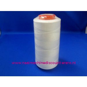 WHITE 3000 Yards 100% Polyester - 6235