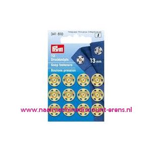 Drukkers Ms Goud 13 Mm prym art.nr. 341810