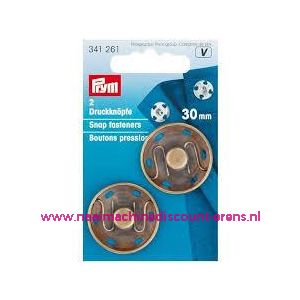 Drukkers Ms Bronskl. 30 Mm prym art.nr. 341261